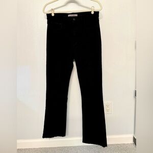 Joe’s Jeans Women’s High Rise Straight Leg Black Denim Jeans Sz 30 *Please Read*